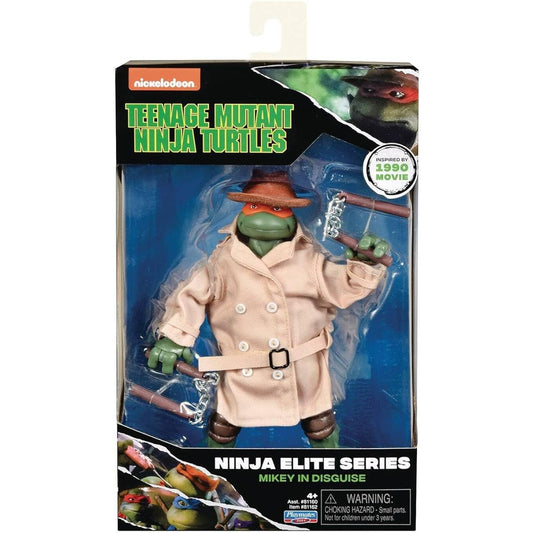 Teenage Mutant Ninja Turtles Playmates Toys Teenage Mutant Ninja Turtles Ninja Elite 6-inch Michelangelo Disguise Figure, 81162