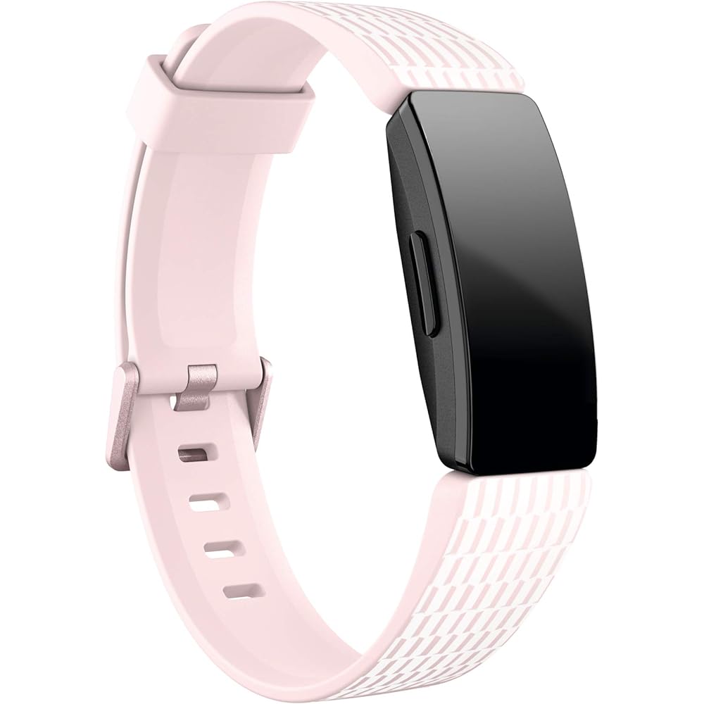 Fitbit Fitbit Inspire/InspireHR exclusive design wristband Deco Deco L size [Japanese genuine product] FB169PBWTL