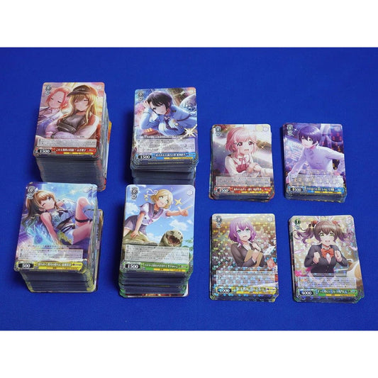 Approximately 818 pieces sold together set R U C CR CC Weiss Schwarz D4DJ Groovy Mix WS