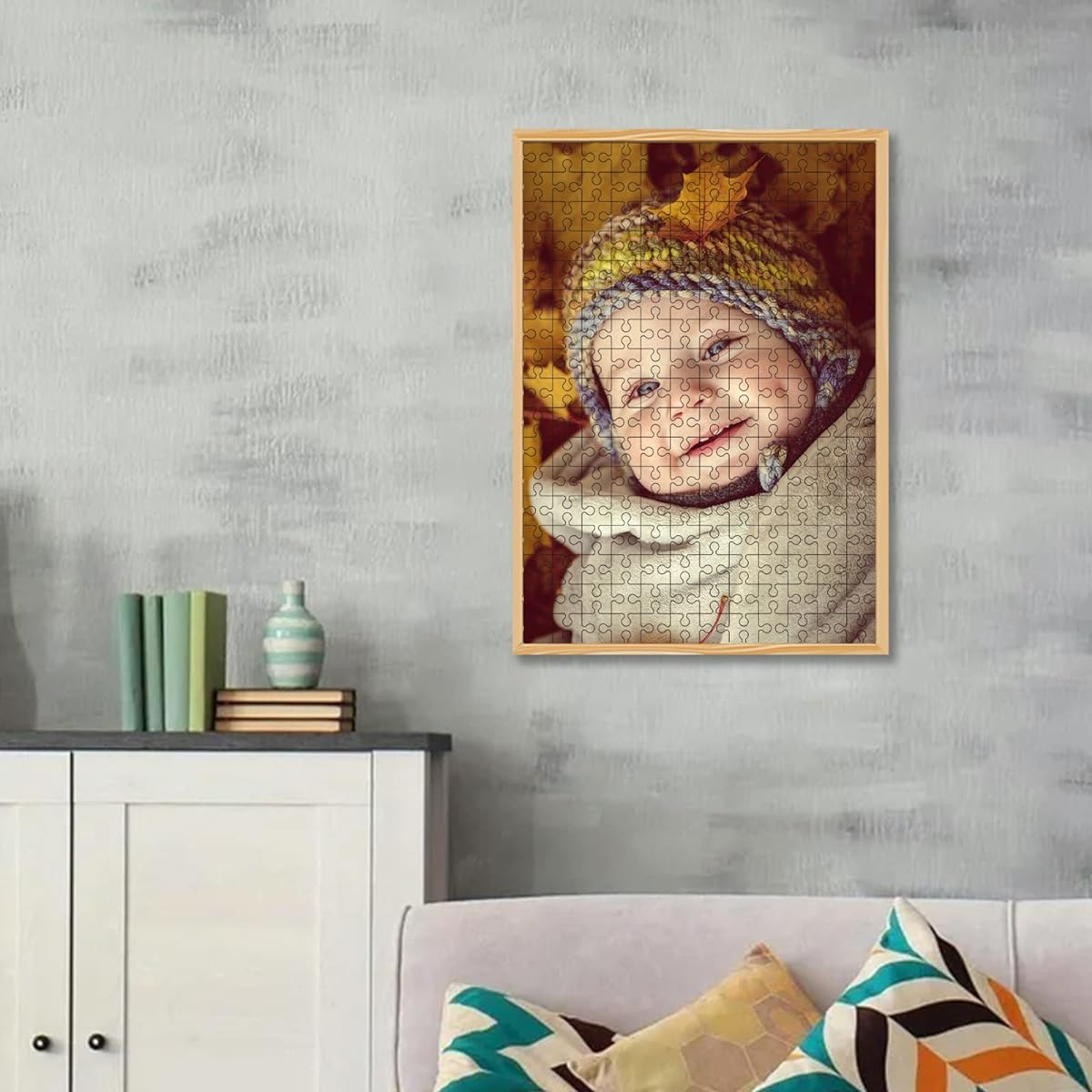 Custom Puzzle Personalized Jigsaw Puzzle 35/70/120/200/300/500/520/1000 Pieces Make Yourself From Photos Custom Jigsaw Puzzle for Adults & Children Family Wedding Graduation Gift