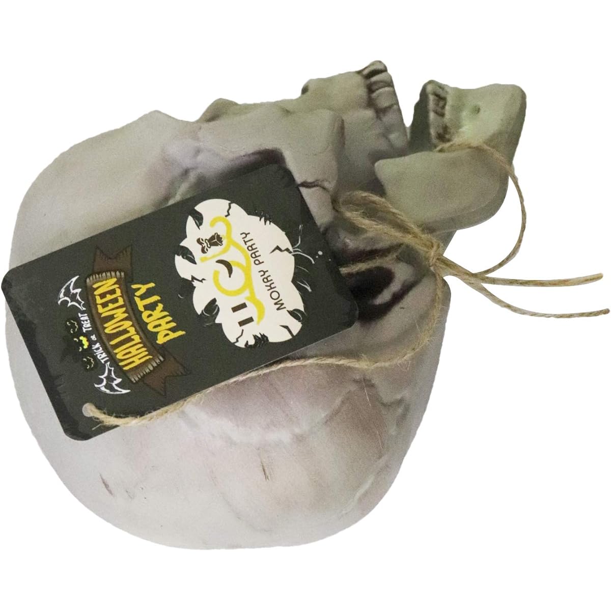 Halloween party cut off zombie head latex decoration props.