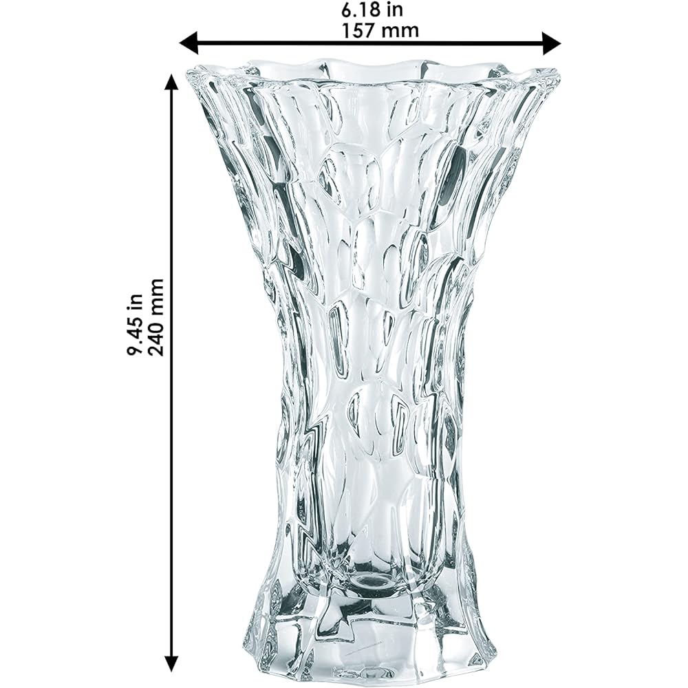 Nachtmann Vase Clear 24cm Sphere Base 95638