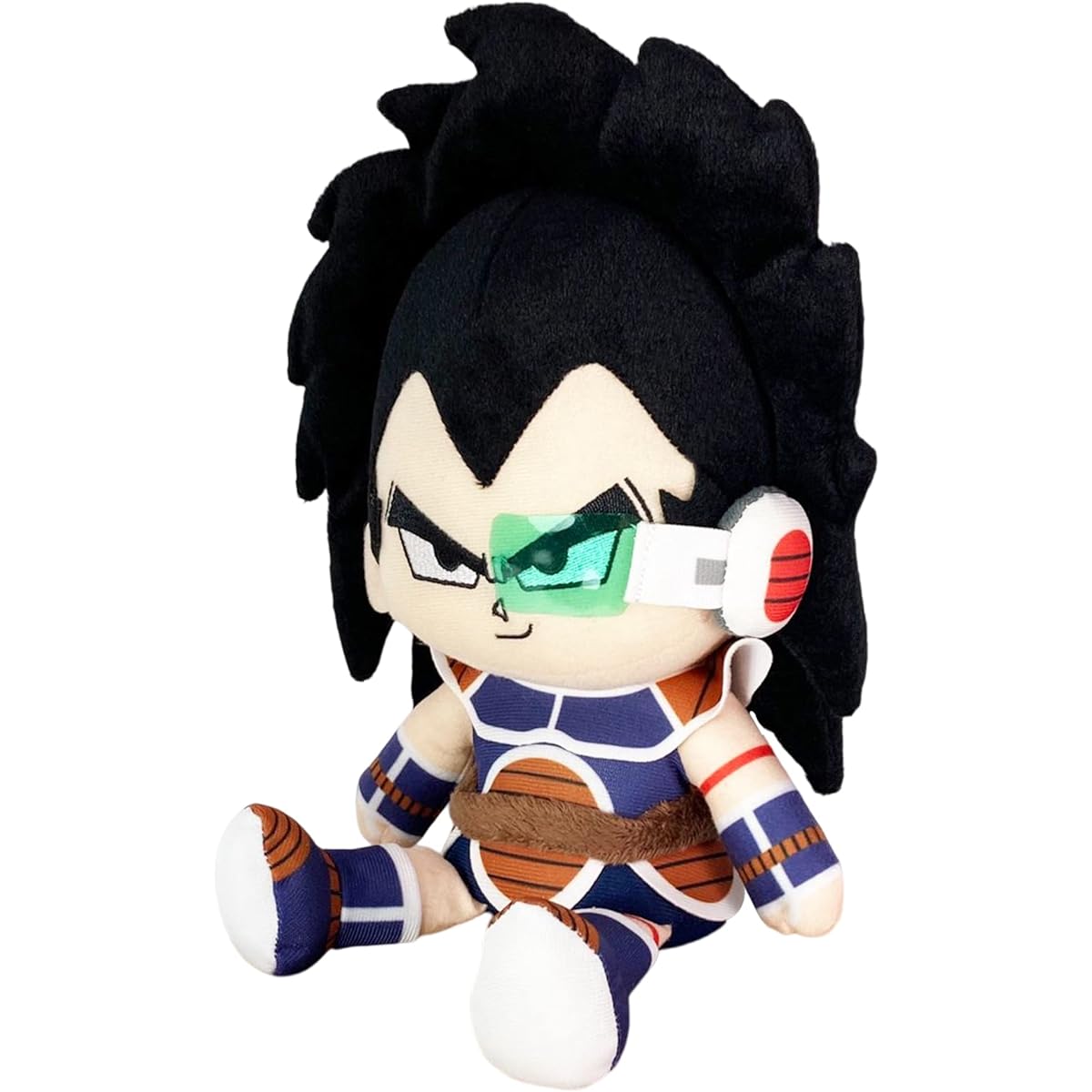 Dragon Ball Z Saiyan Raditz Sitting Plush 7" Tall