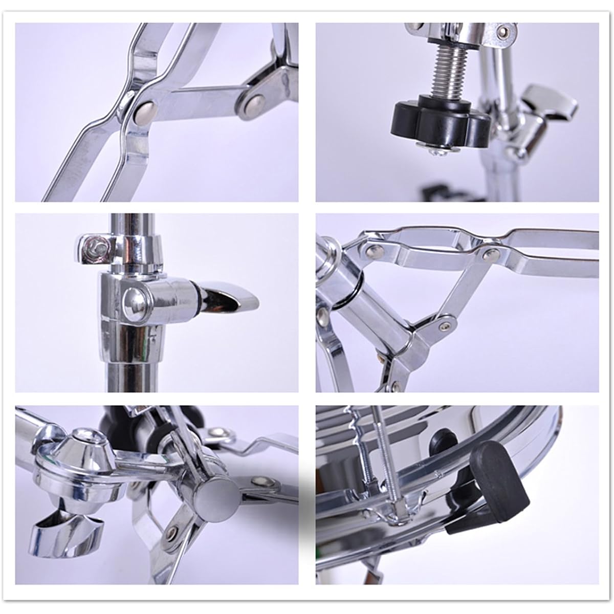 Tosnail Snare Drum Stand Practice Pad Stand Double Braced Tripod