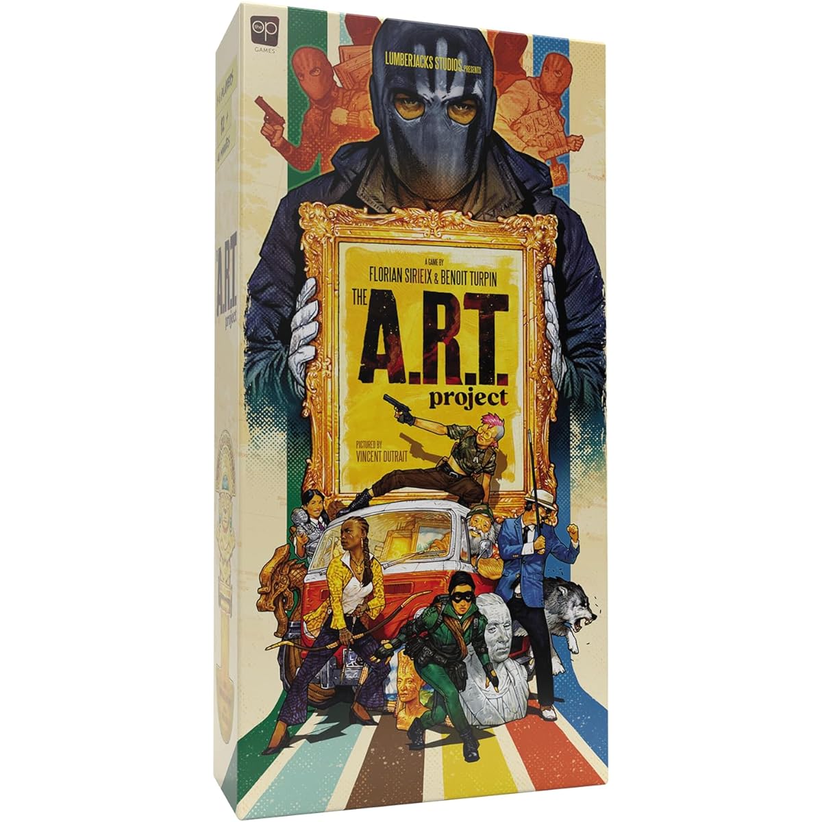 A.R.T. Project | Cooperative Strategy Board Game | Card Drafting Control Zone Game | For Adults and Teens | Ages 12+ | 1-6 Players | 45 Minute Play Time