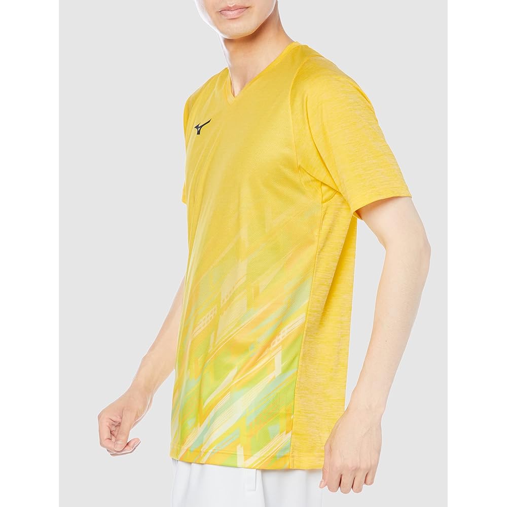 [Mizuno] Tennis/Badminton Wear, Quick Dry Game Shirt, Sweat Absorbent, Quick Drying 72MA1002