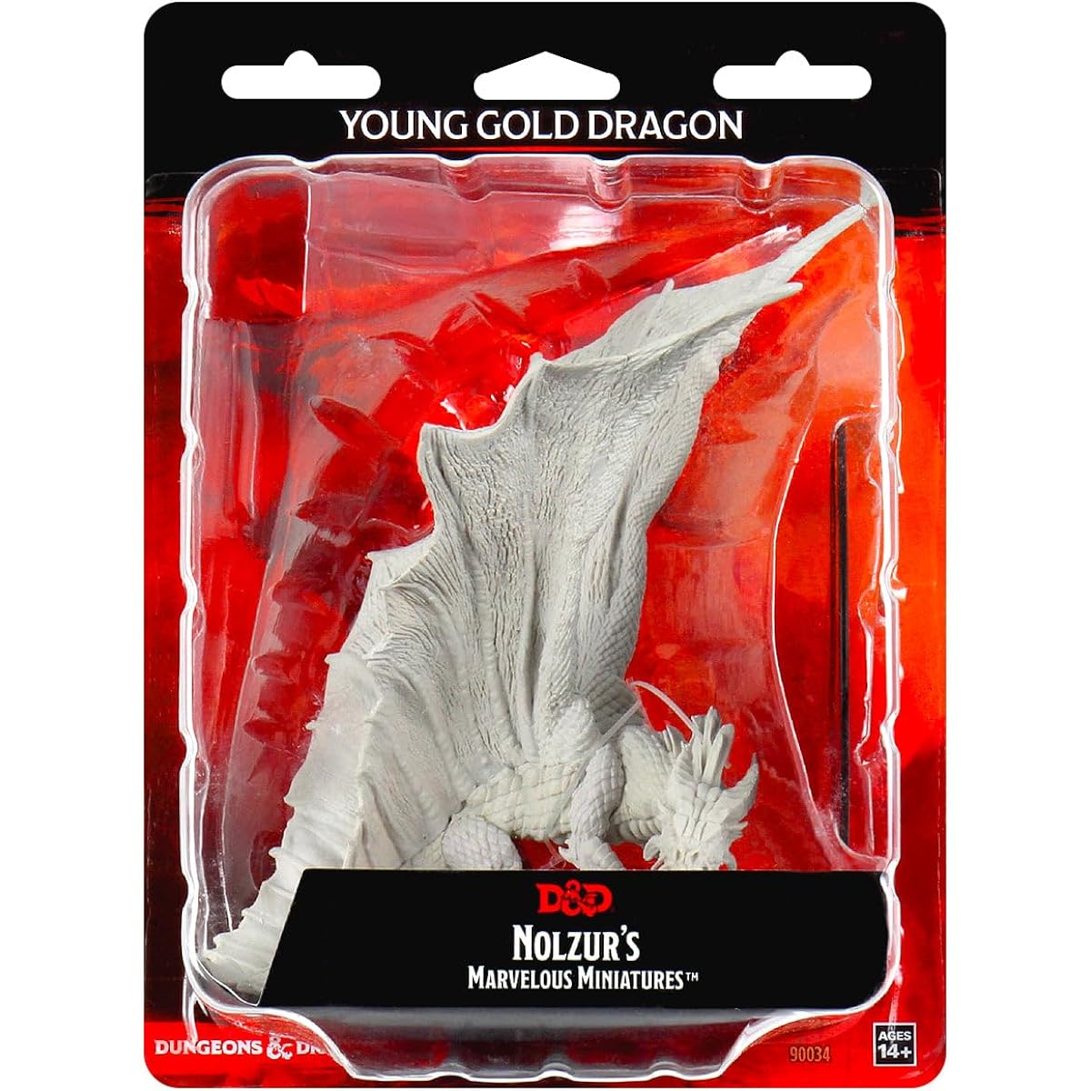 D&D Nolzurs Marvelous Upainted Miniatures: Wave 11: Young Gold Dragon