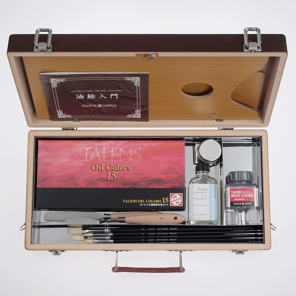 Talence oil paint oil painting wooden box set BOX set C TJOCBOX-C