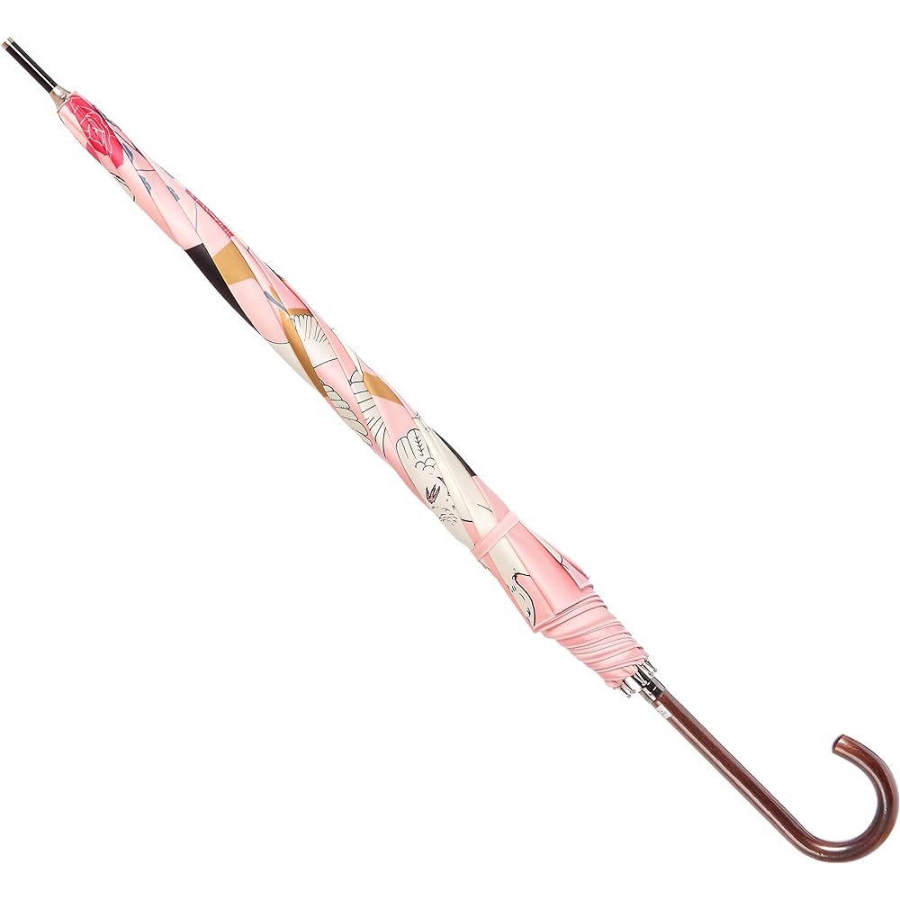 [Aurora] Long Umbrella 1KB 11004 Ladies Pink FREE