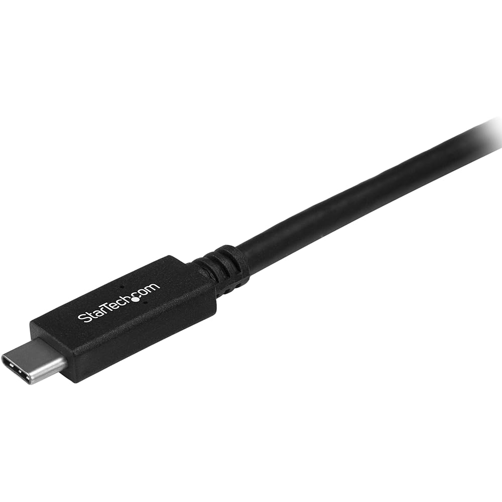 StarTech.com USB-C to USB-C Cable 1m Male/Male USB 3.0 (5Gbps) USB-C Charging Cable USB Type-C Cable USB315CC1M