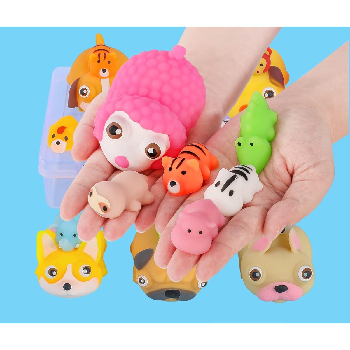 Ganjiang Jumbo Mochi Mochi Squishy (6 Packs + 12 Packs Regular)