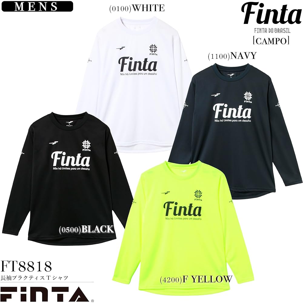 [Finta] FINTA Soccer Futsal Long Sleeve Practice Shirt FT8818