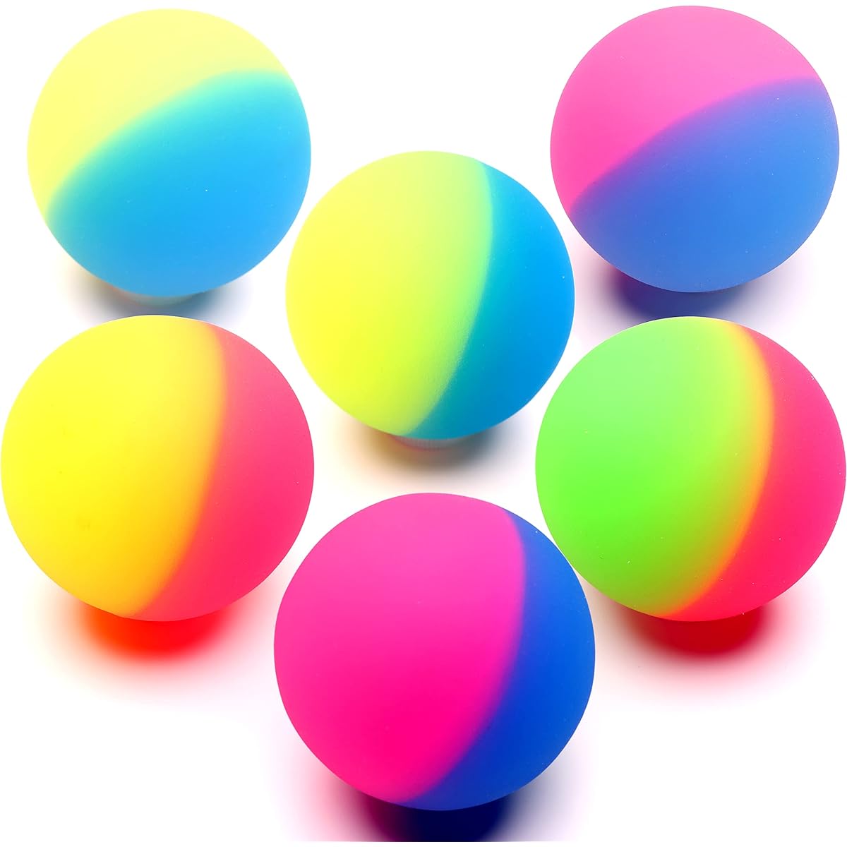 Entervending Extra Large Rubber Ball for Kids ICY Bounce Ball 75mm