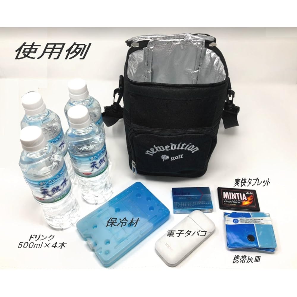 [NewEdition GOLF®] Golf Round Tote Pouch Cold Bag Soft Cooler Box NEG-680