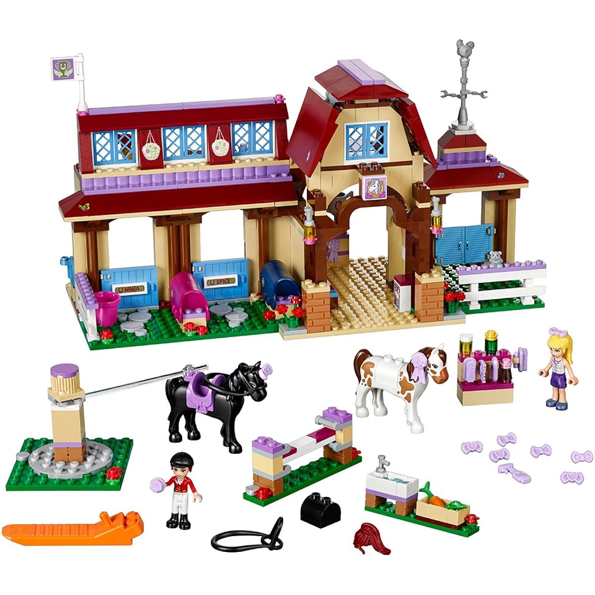 LEGO Friends 41126 Heartlake Riding Club Building Kit (575 Piece) by LEGO