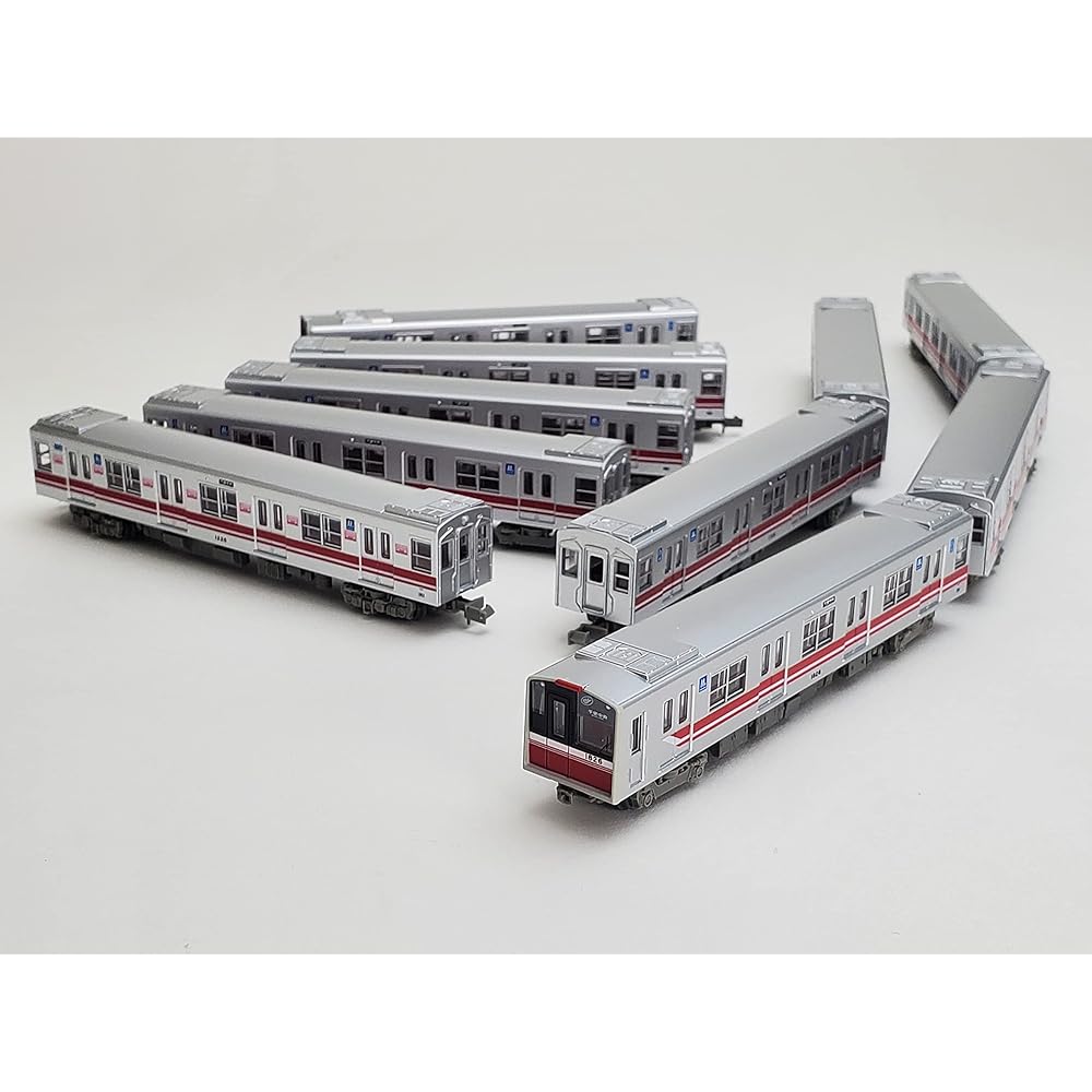 Railway Collection OsakaMetro Midosuji Line 10 Series Retirement Commemoration 10 Car Set Diorama Supplies