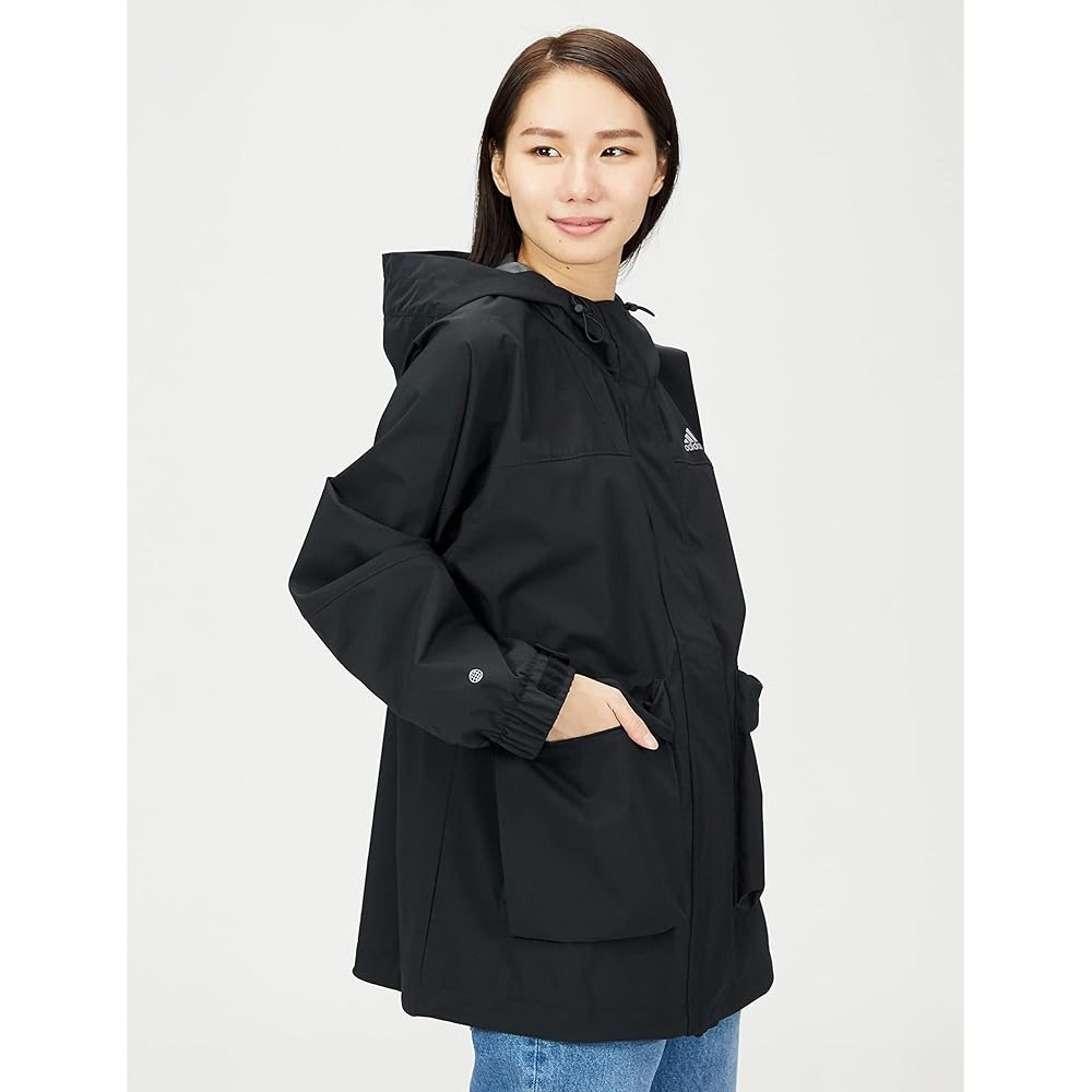 [Adidas] Jacket PRSVE Oversized Fit Woven Full Zip Jacket QD407 Women's