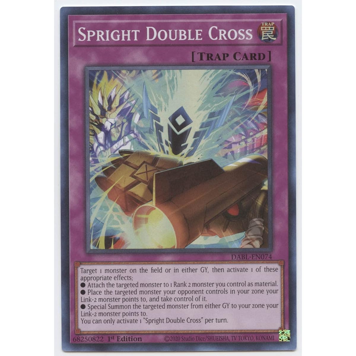 Sprite Double Cross DABL-EN074 Super Rare First Edition