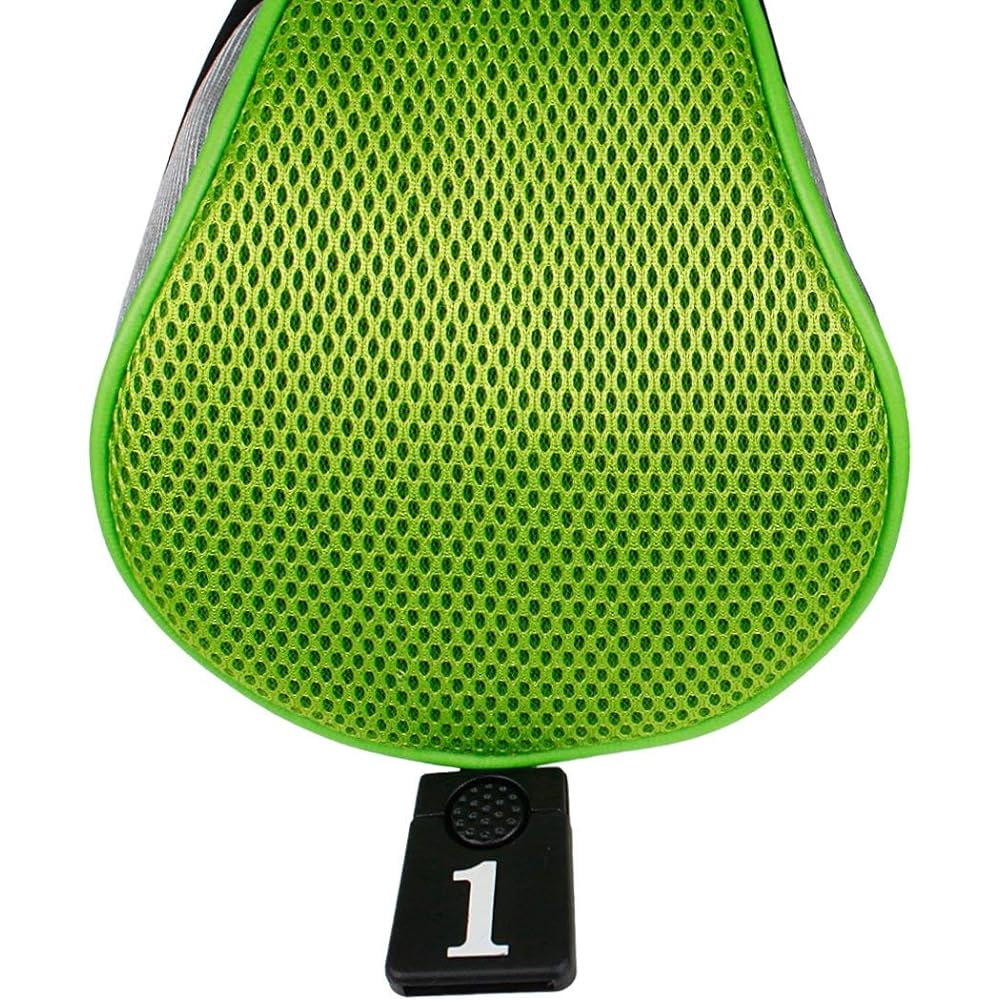 Andux Golf Wood Driver Head Cover Long Neck Set of 5 Compatible with 460cc MT/MG34