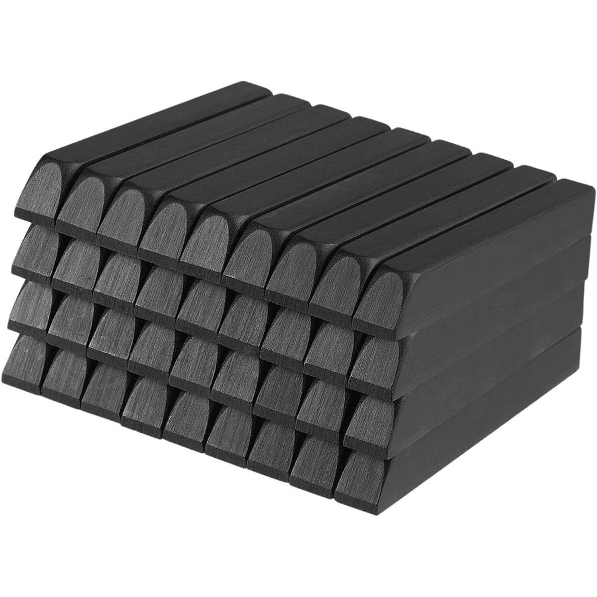 Gazechimp 36x Piano Black Keys Piano Sharp, Easy to Install, Sturdy Repair Musical Instrument Accessories Piano Accessories Replacement Ebony Keys