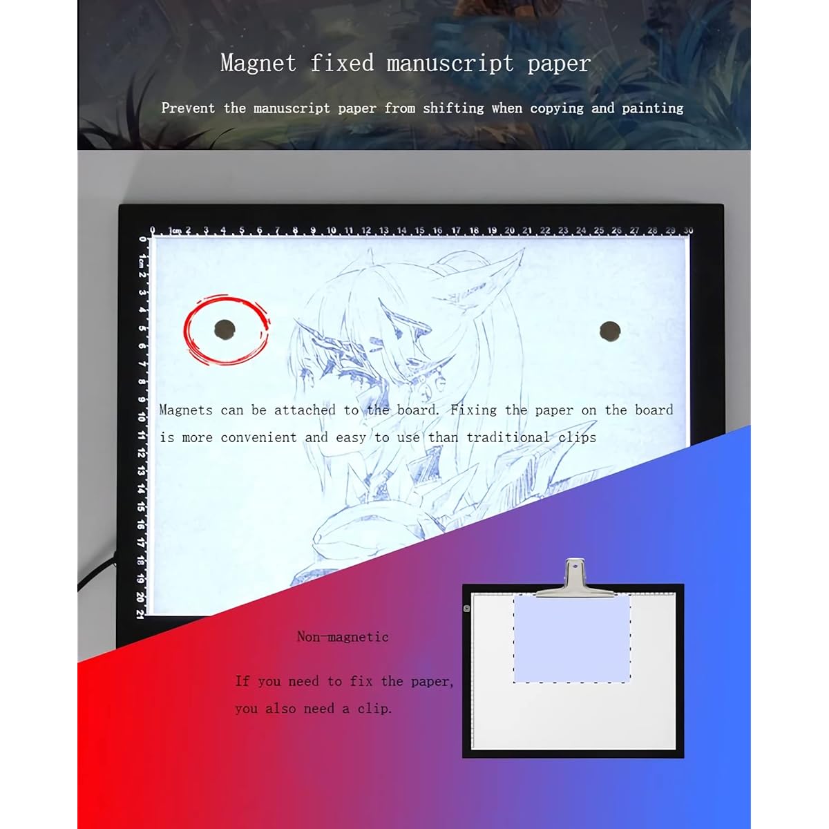 cing Table A1 A2 A3 Light Box High Brightness Tracing Table Thin 8mm 10 Levels Dimming High Brightness Scale Fully Flat Stepless Dimming Drawing Board Tracing Table/Architectural Design/Drafting/Calligraphy/Children's Practice/Calligraphy, A2 light board