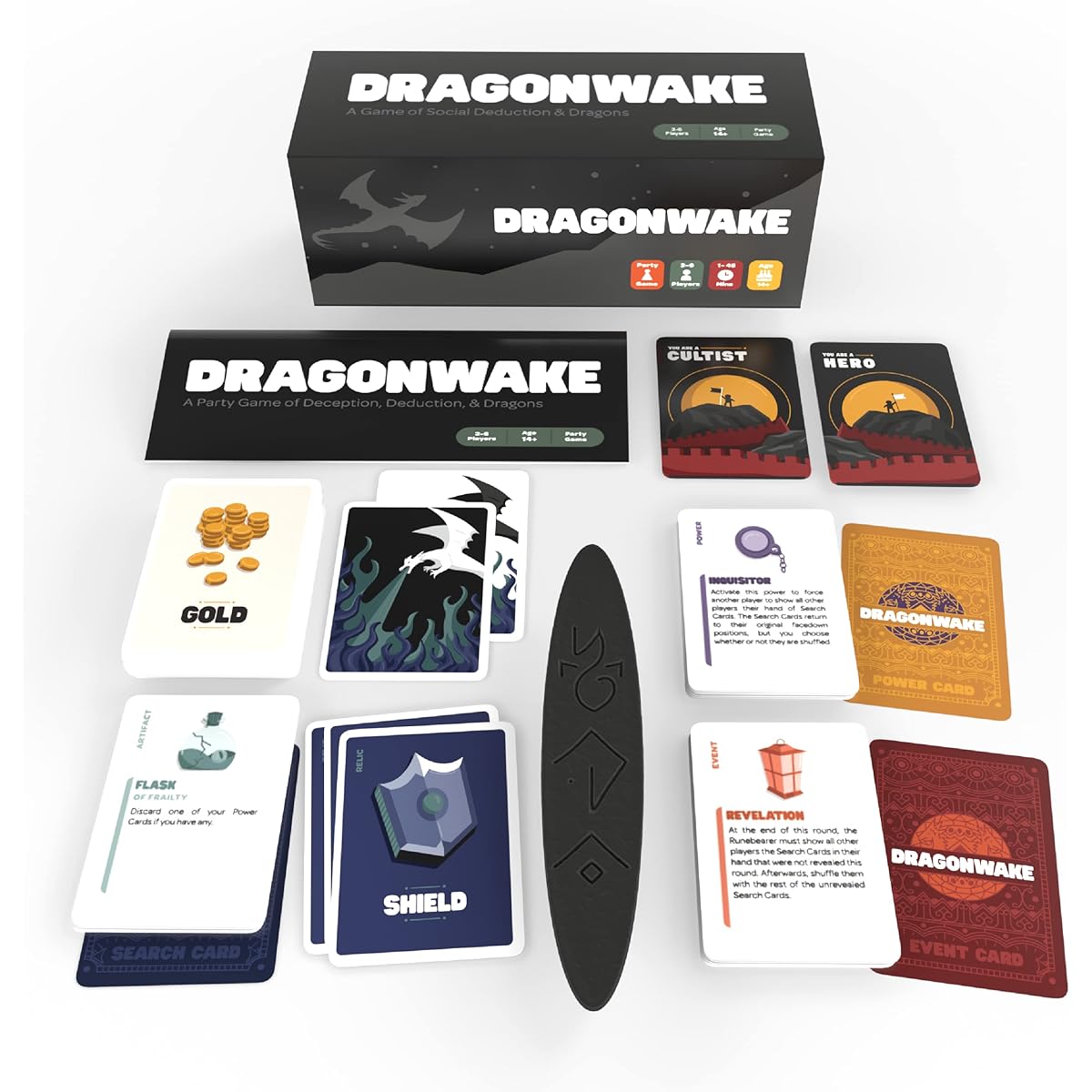 Dragonwake – Social Deduction Party Game Deception Deduction Dragons