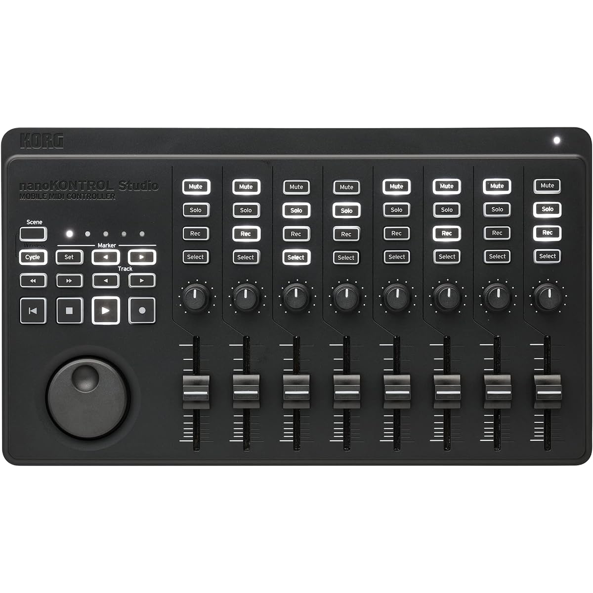 KORG Classic USB/Wireless All-in-One Mobile MIDI Keyboard nanoKEY Studio Music Production DTM A4 size Compact design makes it ideal for carrying Easy-to-start software license included 25 keys