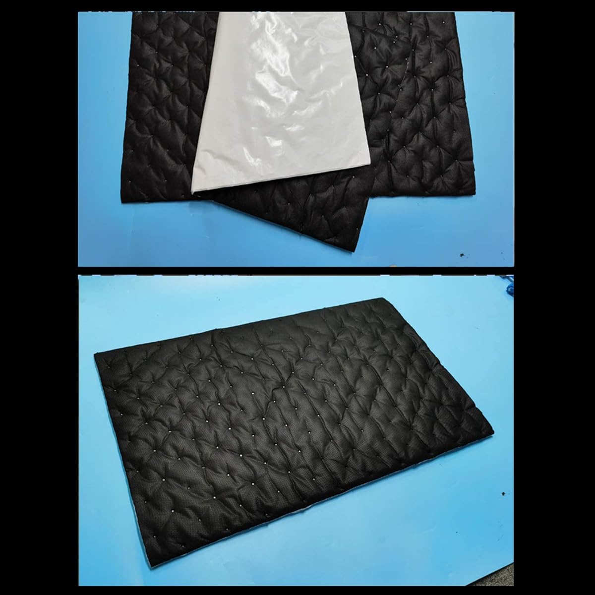 Advanced Acoustics Soundproof Mat, Car Studio Sound Absorbing Cotton Foldable Portable Soundproof Foam 8050CM
