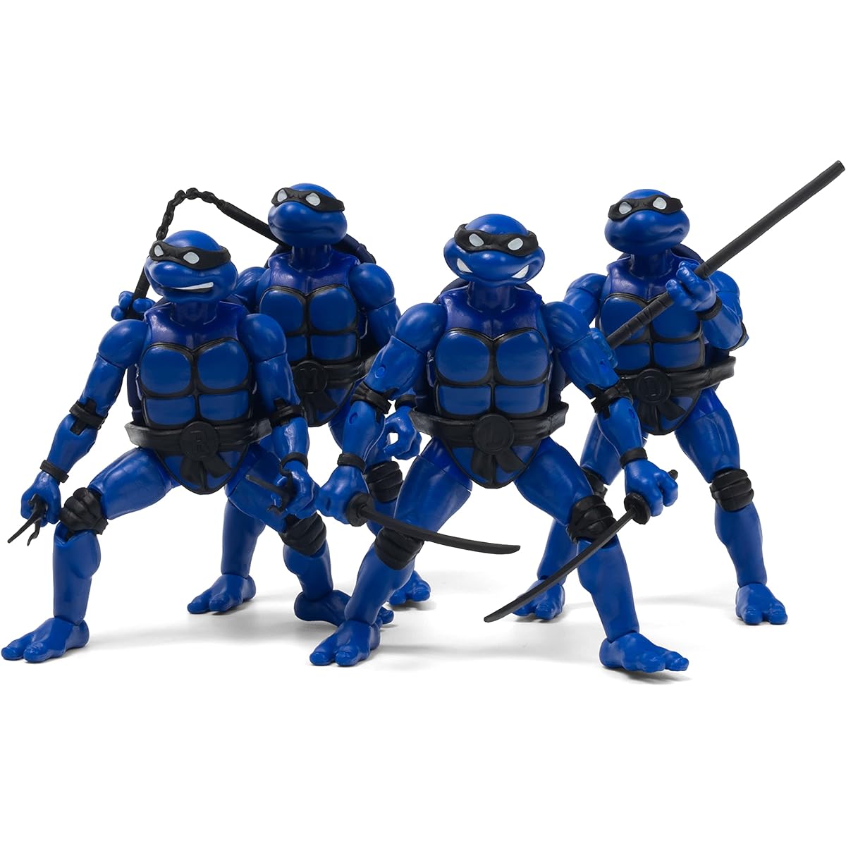 The Loyal Subjects Teenage Mutant Ninja Turtles Midnight Shadow BST AXN 5" Action Figure 4-Pack