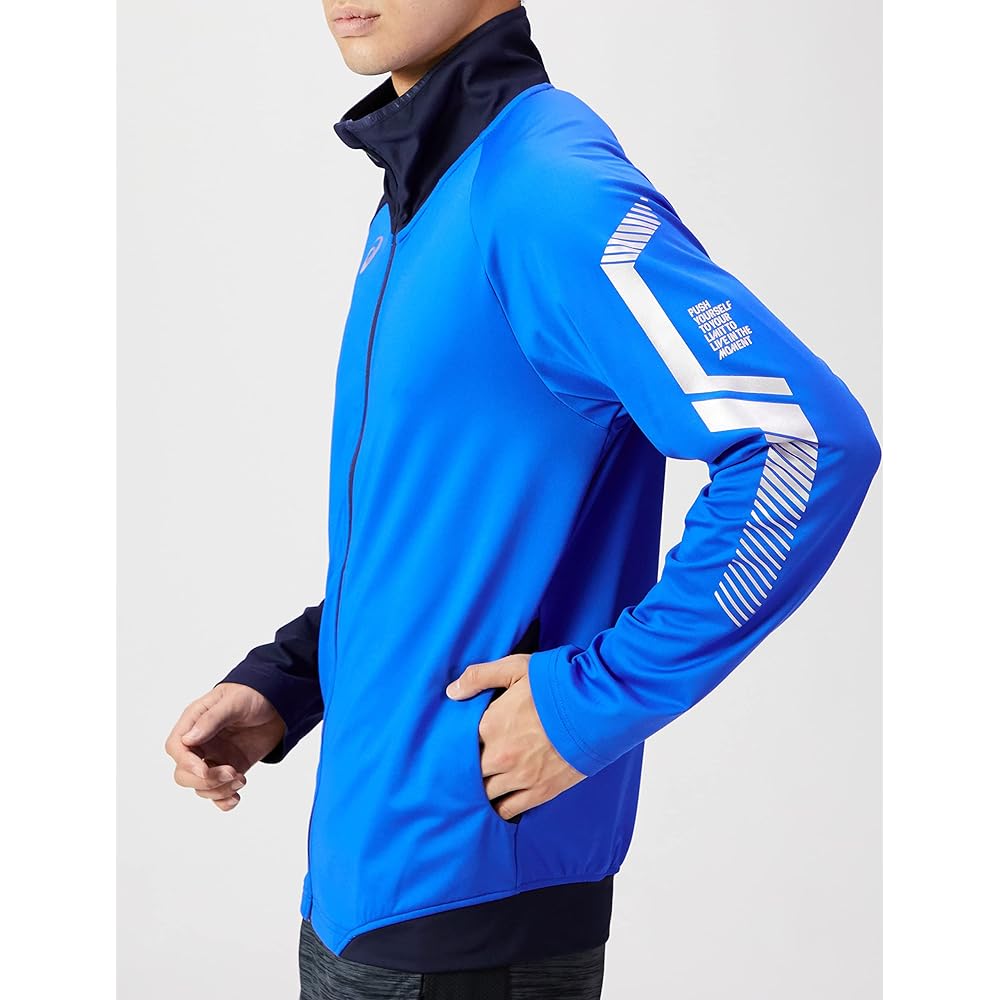 [ASICS] Training Wear LIMO Brushed Stretch Knit Jacket 2031D576 Men's