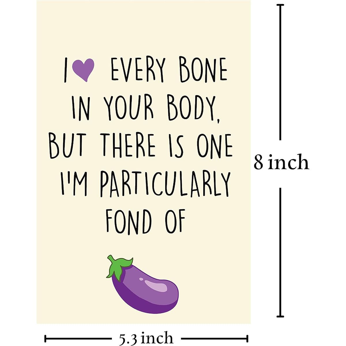 Cheerin Valentine's Day Cards for Him | Naughty Anniversary Cards | Gifts for Him | Fun Christmas and Birthday Cards for Husband Boyfriend Male Fiance
