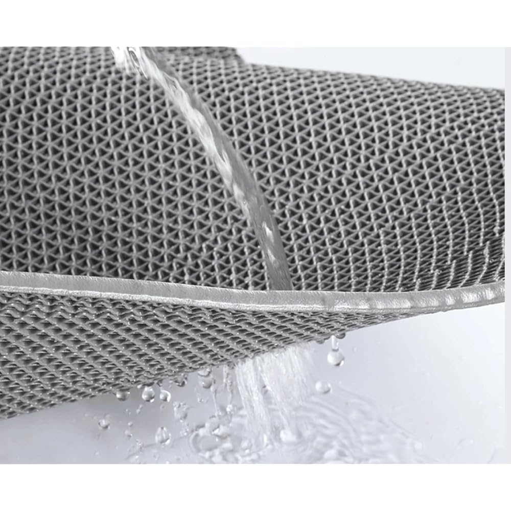 Commercial Anti-Slip Mat 90cm x 5m PVC Water Absorbent Fall Prevention Outdoor Indoor Entrance Mat Doormat Aisle Corridor Bathroom Balcony (5m)