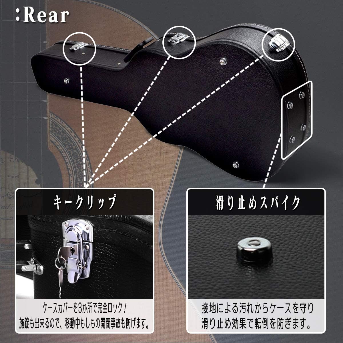 Acoustic guitar hard case guitar case gig bag acoustic guitar case guitar hard case guitar case handbag