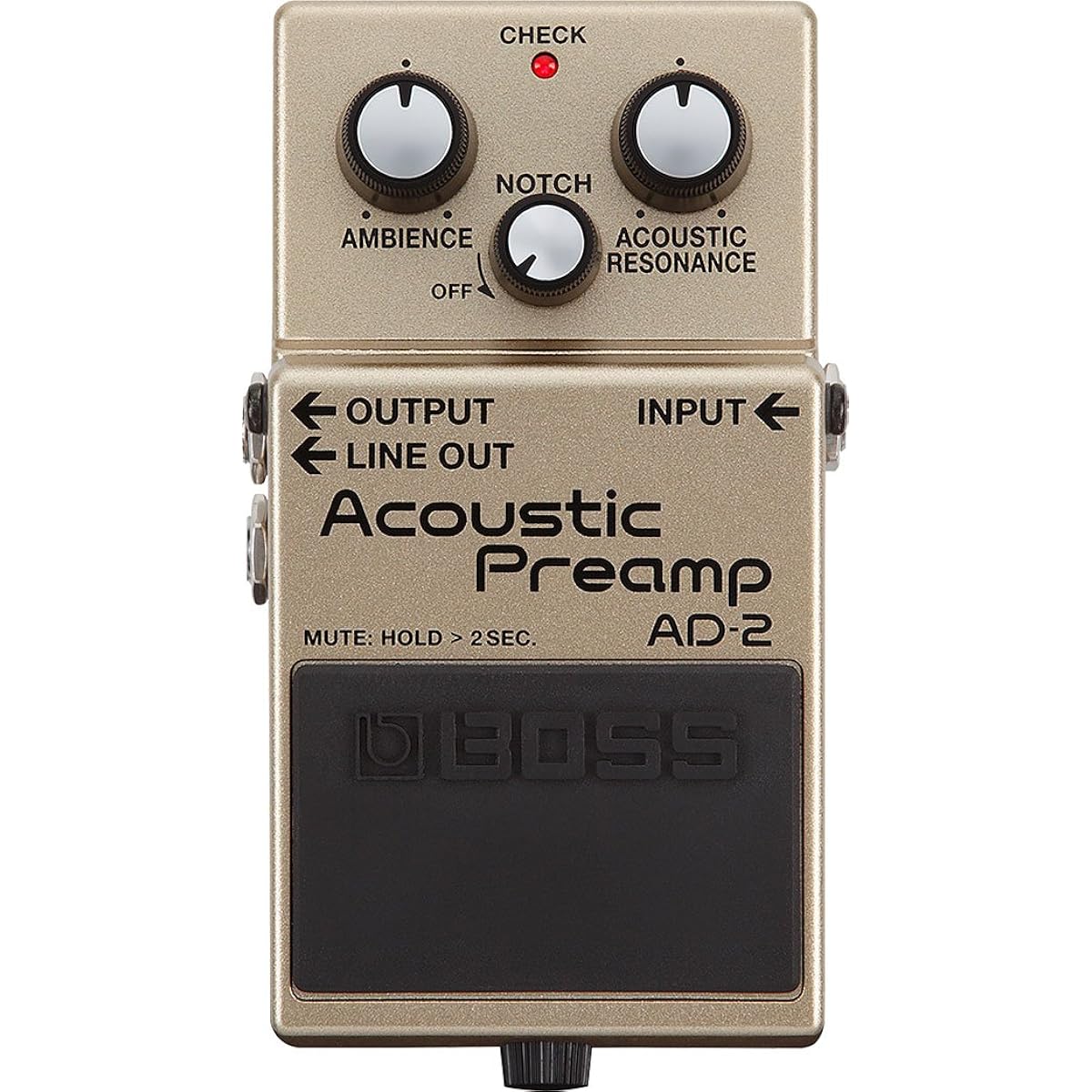 BOSS - Acoustic Preamp AD-2 + KORG AW-OTG-POLY + Marks Original Cross Set
