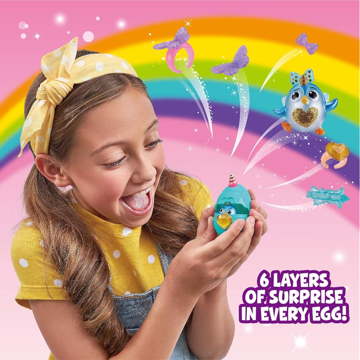 Rainbocorns - Itzy Glitzy Surprise Series 1 - 8 Pack, Teal (9220)