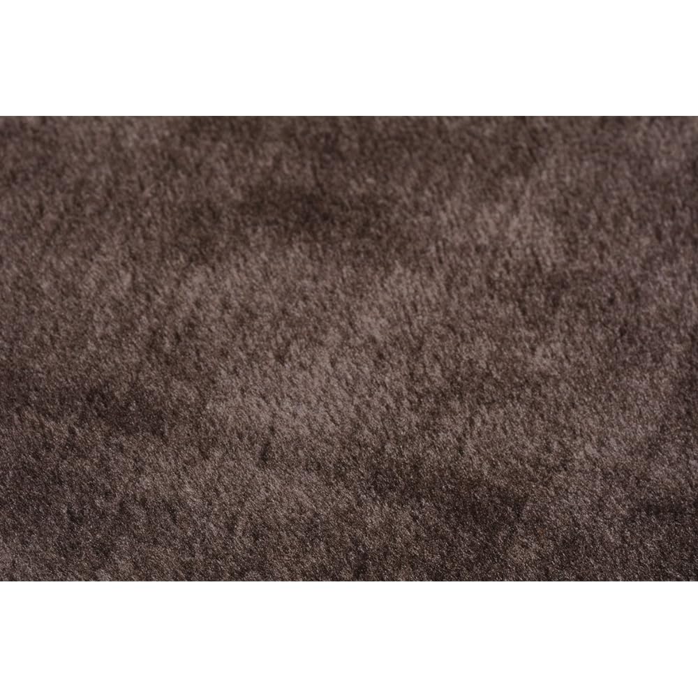 Hagiwara Rug Hot Carpet Cover "Mink Touch Rug" Brown Approx. 220X320 Washable 240586253