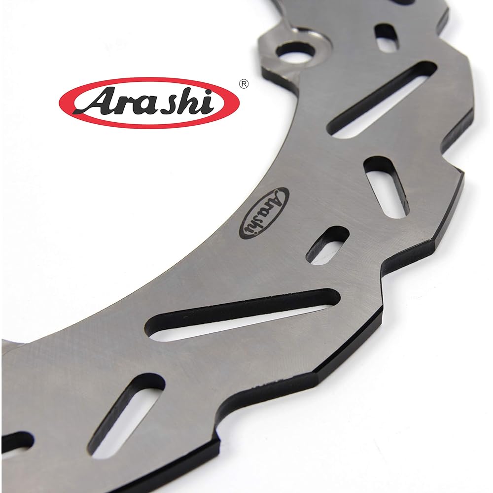 Arashi Front and Rear Brake Disc Rotor for Honda NC750X 2014-2021 DCT/NC750X ABS 2014-2021 Motorcycle Replacement Accessories Silver