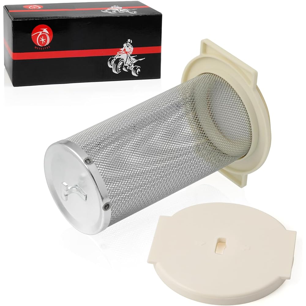 Air Filter Cage Guide & End Cap for Yamaha Big Bear 350 Moto-4 250 350 Timberwolf 250 YFB250 1987-2000 Kodiak 400 1993-1999 1YW-14458-01-00