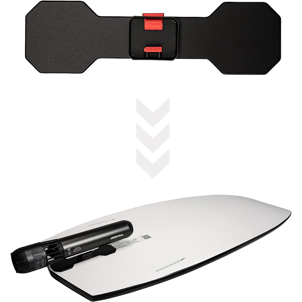WAYDOO Sup Board Bracket for Subnado Underwater Scooter Black S