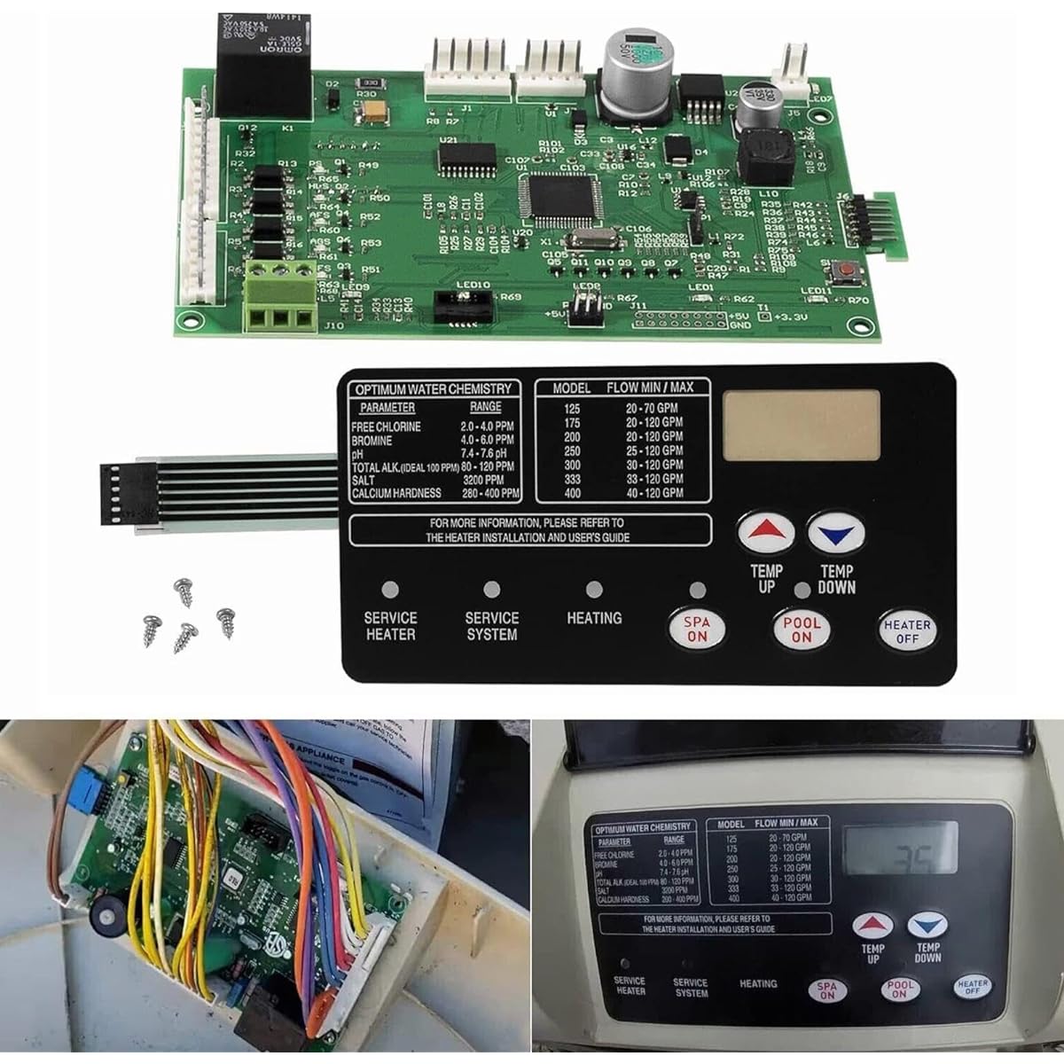 Freneci 42002-0007S Control Board with Keypad, Simple and Robust Installation