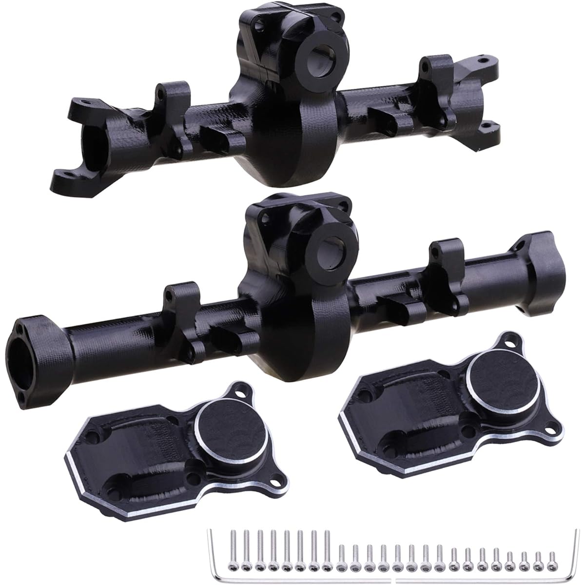 HobbyPark SCX24 Diff Housing Portal Axle Housing Front & Rear Axial SCX24 Gladiator for Chevrolet C10 Deadbolt Wrangler JLU B17 Betty Bronco