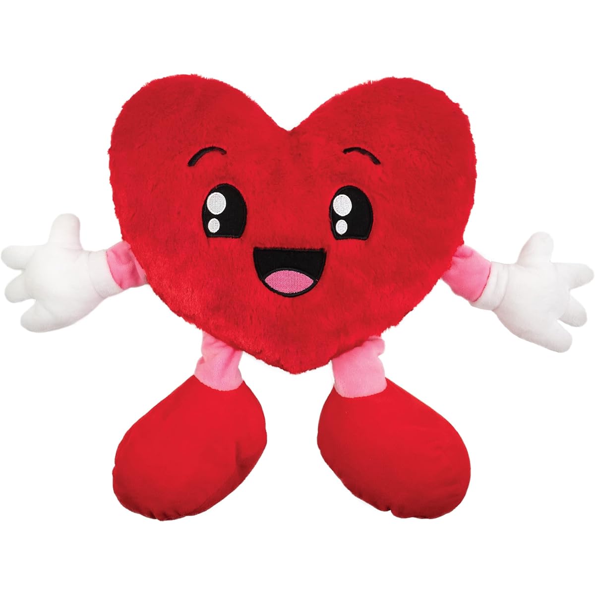 Scentco Sweetheart (Heart) - 10" Strawberry Scented Plush - Valentine's Day, Gifts for Kids, Gift Guide
