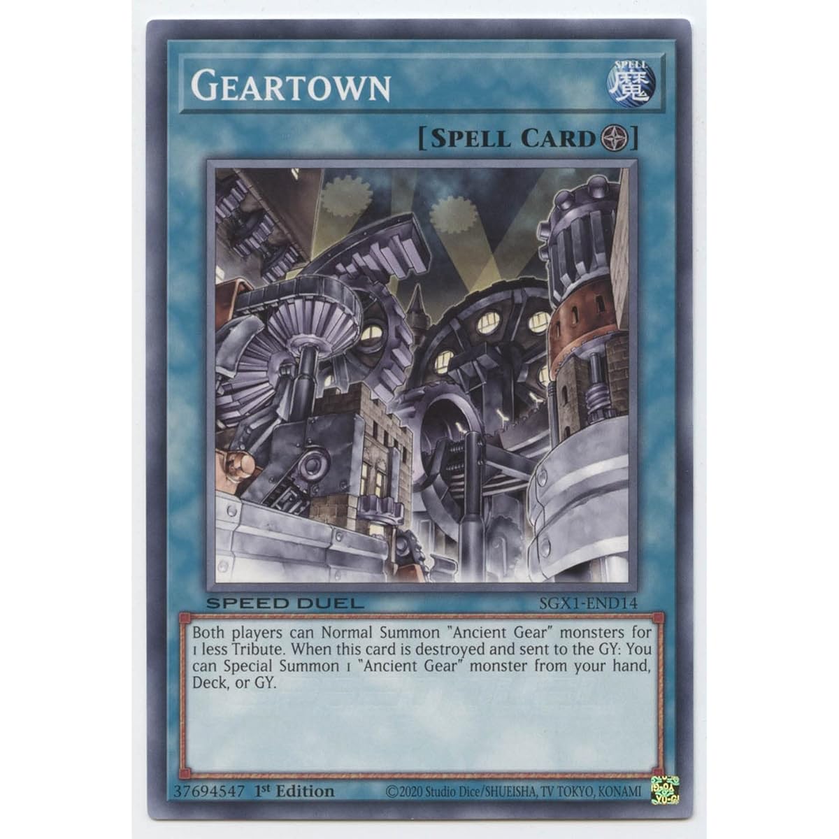 Geartown - SGX1-END14 - Common - 1st Edition.