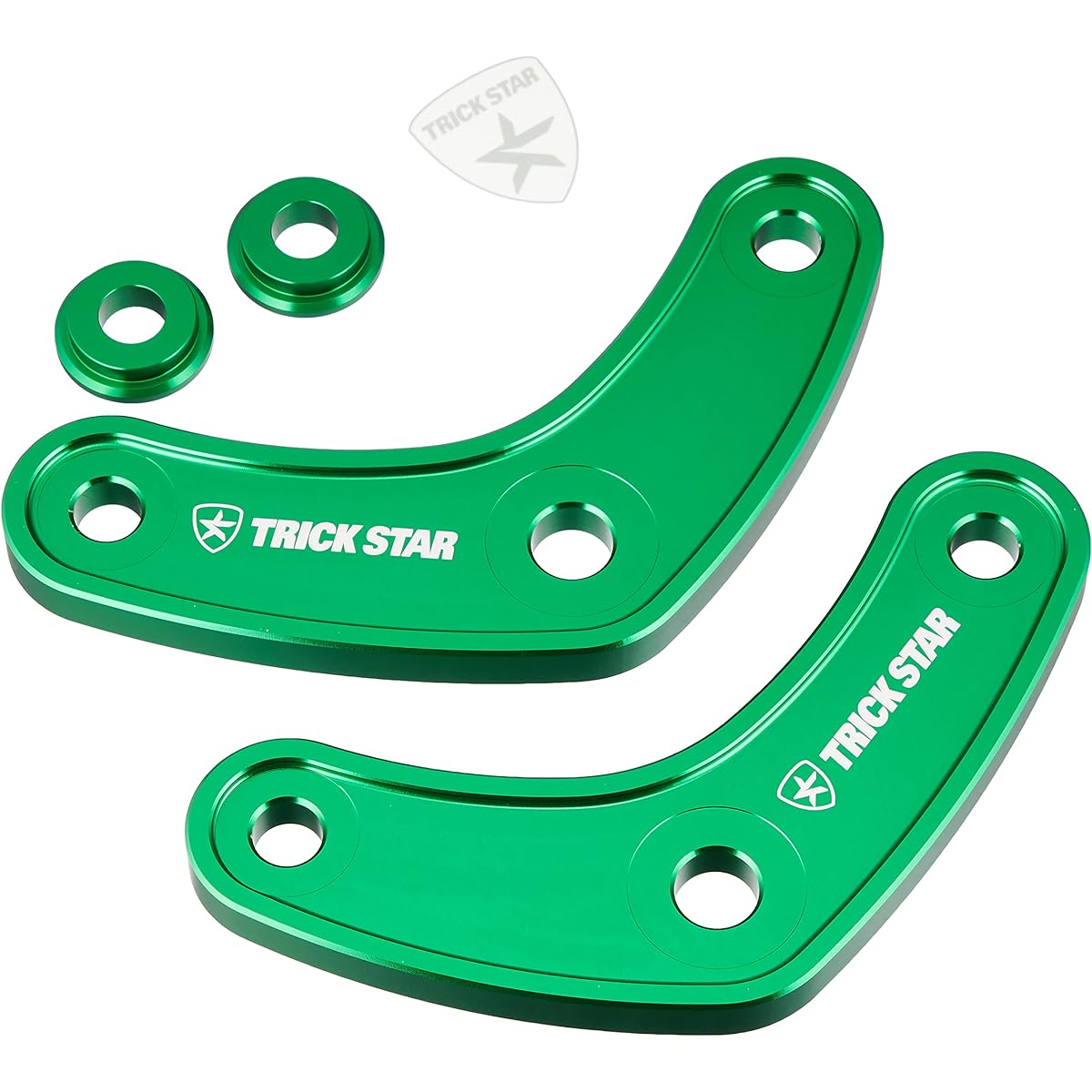 TRICK STAR Lowering Kit 20mm Down Green Ninja650 (17-20)/Z650 (17-19)