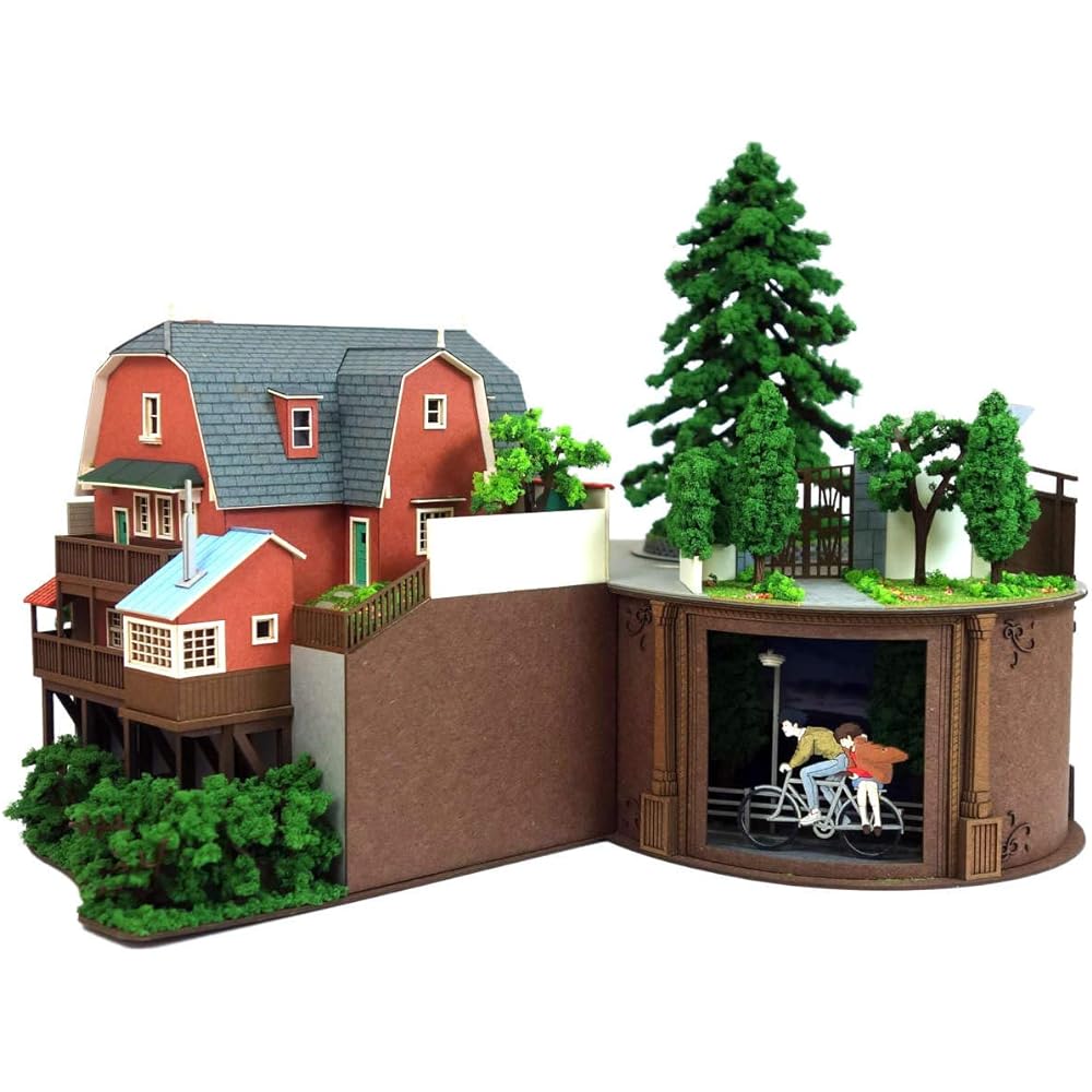 Sankei Studio Ghibli Series Listen to Diorama Paper Craft MK07-40
