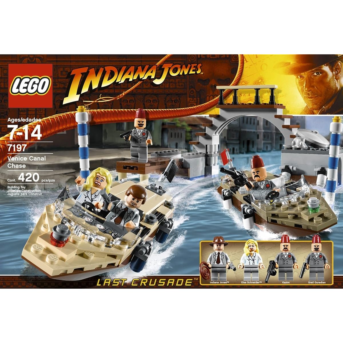 7197 Venice Canal Chase (LEGO Indiana Jones Venice Canal Chase)