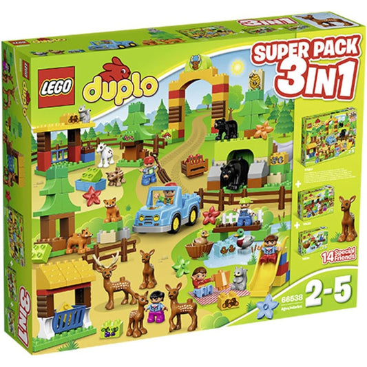 66538 Lego Duplo Forest Value Pack Superpack 3 in1: