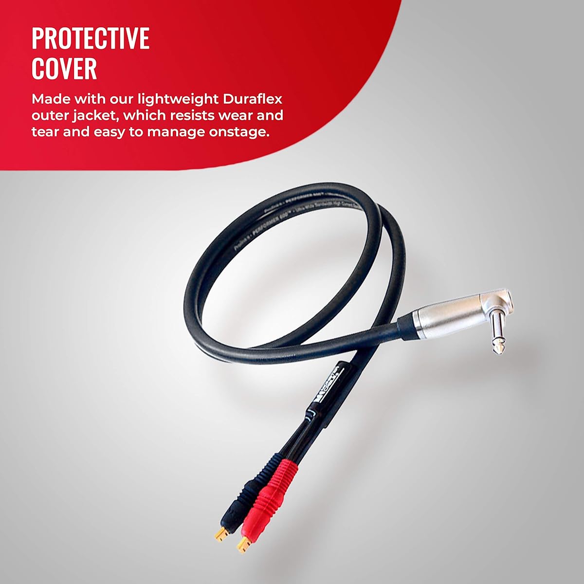 Monster Prolink Performer 600 Combo Amplifier Speaker Cable - 1/4" to Faston Speaker Cable 6'