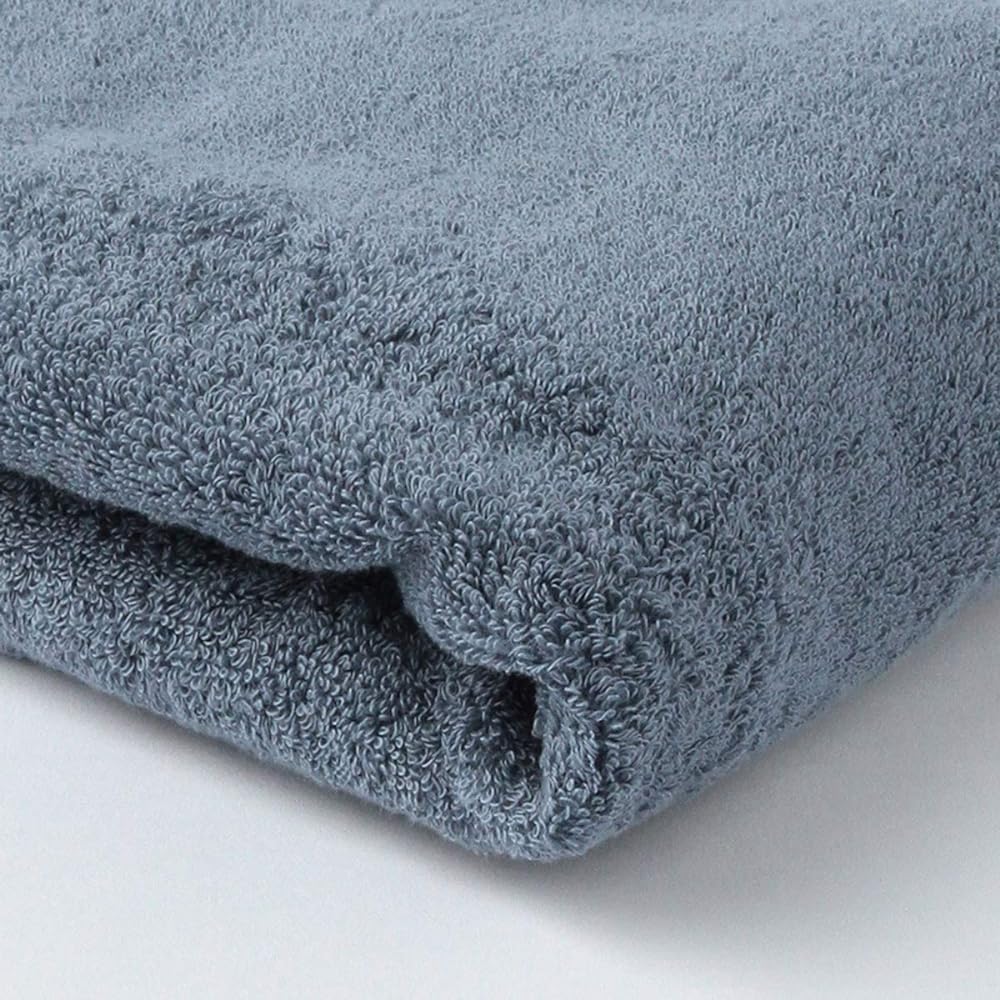 Tenerita Super Sweet Twisted Bath Towel Short Light Gray