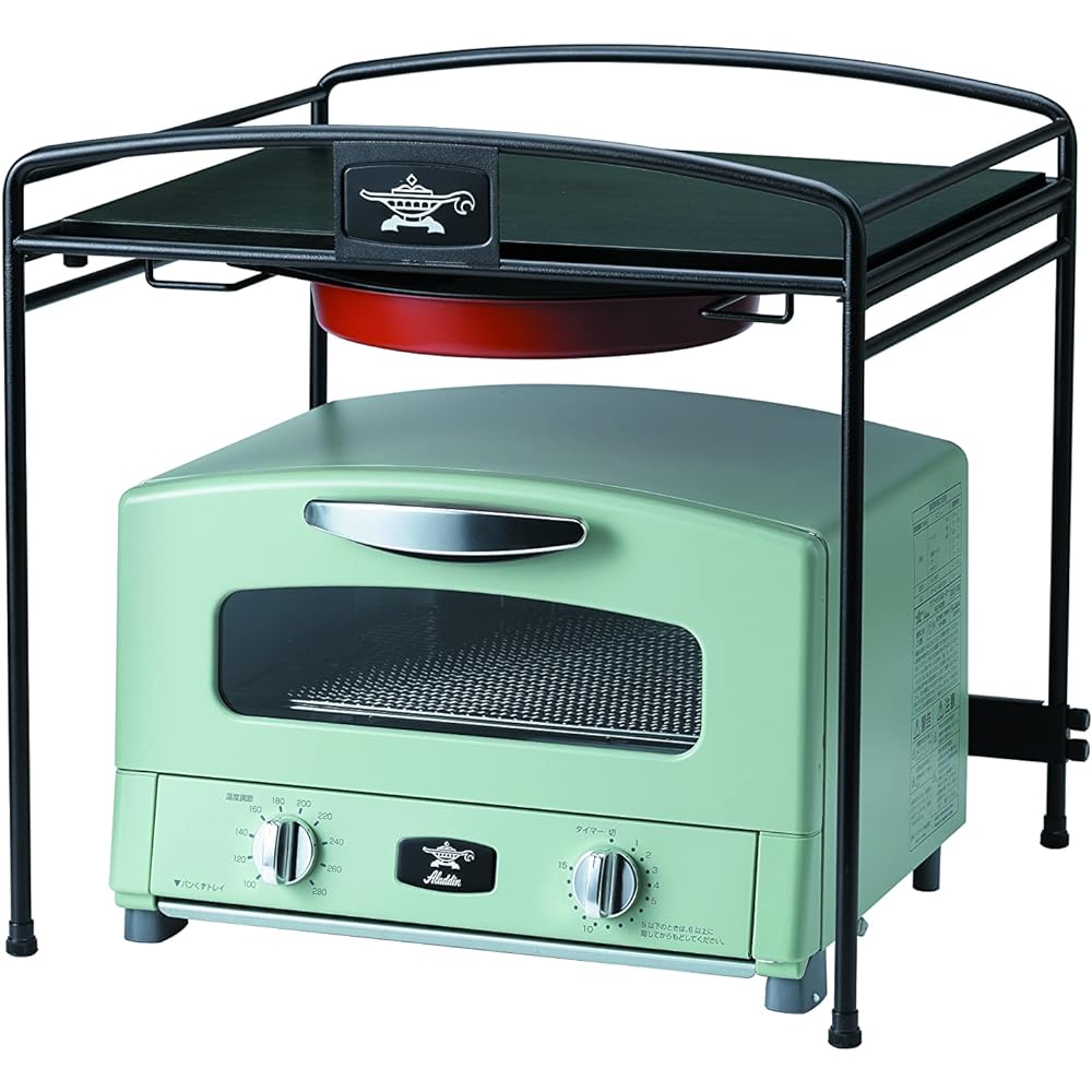 Aladdin Toaster Rack, No Tools Required, Easy Assembly, Load Capacity 3kg, Aladdin Toaster Only, Includes Adjuster ATR-10J(K)